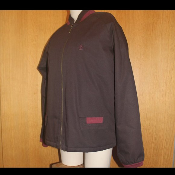 SOLD - ORIGINAL PENGUIN Bomber Jacket (NWOT) - Picture 1 of 6